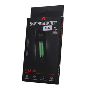 Maxlife battery for Nokia E66 / E75 / C5 / 3120 / BL-4U 1250mAh
