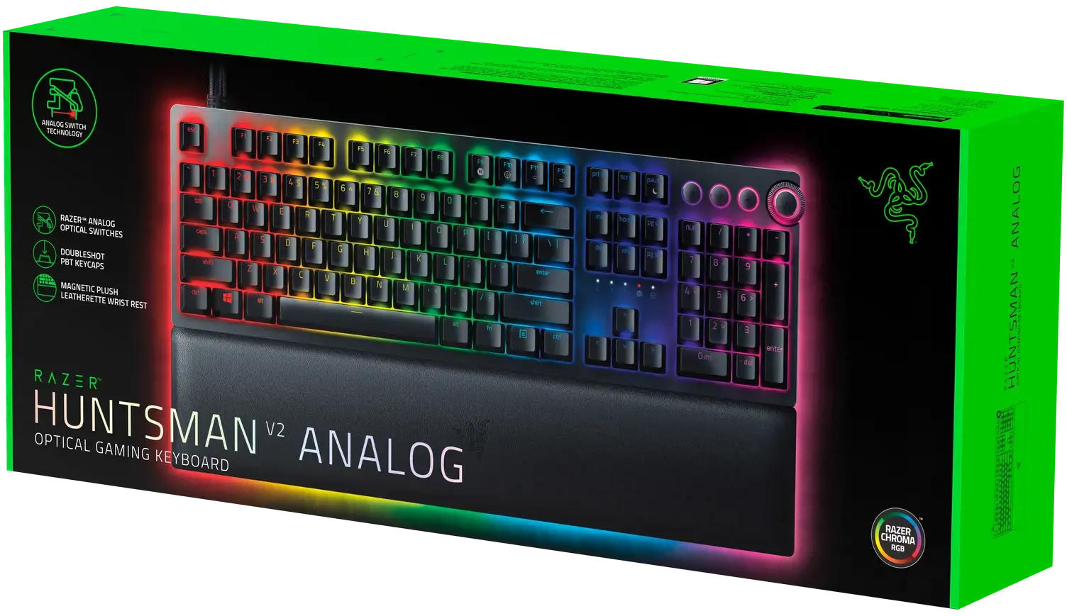 RAZER Huntsman V2 Pro - JAV išdėstymo klaviatūra