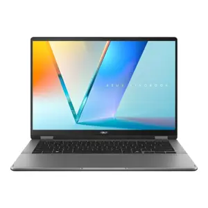 ASUS Vivobook 14 Flip TP3407SA-SG146W Ultra 5 226V 14.0" WUXGA Touchscreen 60Hz 300 nits AG 16GB LPDDR5X 512GB SSD Intel Arc Graphics FHD Webcam 70Wh Windows 11 Matte Grey