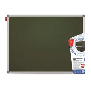 Magnetinė kreidinė lenta MEMOBE 200x100 cm, aliuminio rėmas, žalia