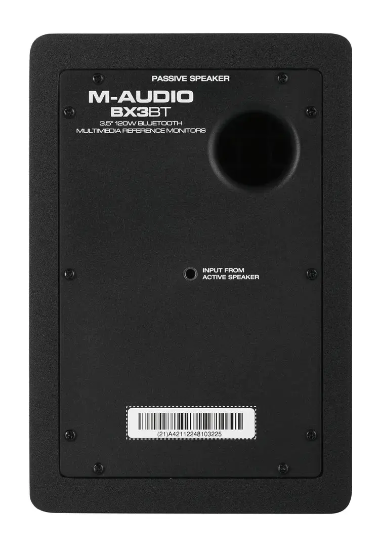 M-AUDIO BX3 BT 2x loudspeaker Black Wired + Bluetooth 50 W