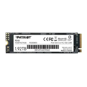 SSD diskas PATRIOT MEMORY P310P192TM28 2 TB, M.2, PCI Express 3.0