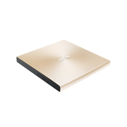 ASUS ZenDrive U9M, auksinis, dėklas, horizontalus, nešiojamasis kompiuteris, DVD±RW, USB 2.0