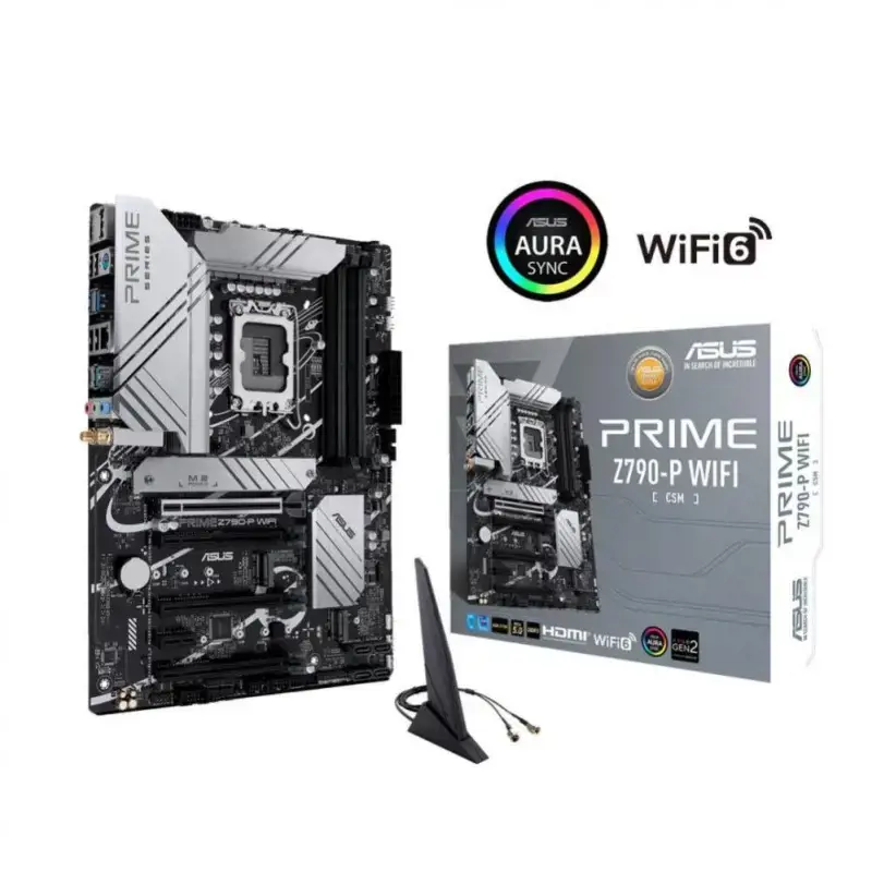 Asus Pagrindinė plokštė||Intel Z790|LGA1700|ATX|Atmintis DDR5|Atminties lizdai 4|1xPCI-Express 3.0 1x|3xPCI-Express 4.0 ...
