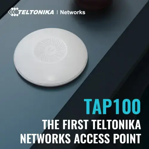 Teltonika TAP100 Belaidės prieigos taškas AP with PSU