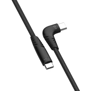 "SILICON POWER" USB-C - USB-C kabelis LK50CC 1M pilkos spalvos