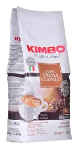 Kawa Kimbo Caffe Crema Classico 1 kg grūdinių kultūrų