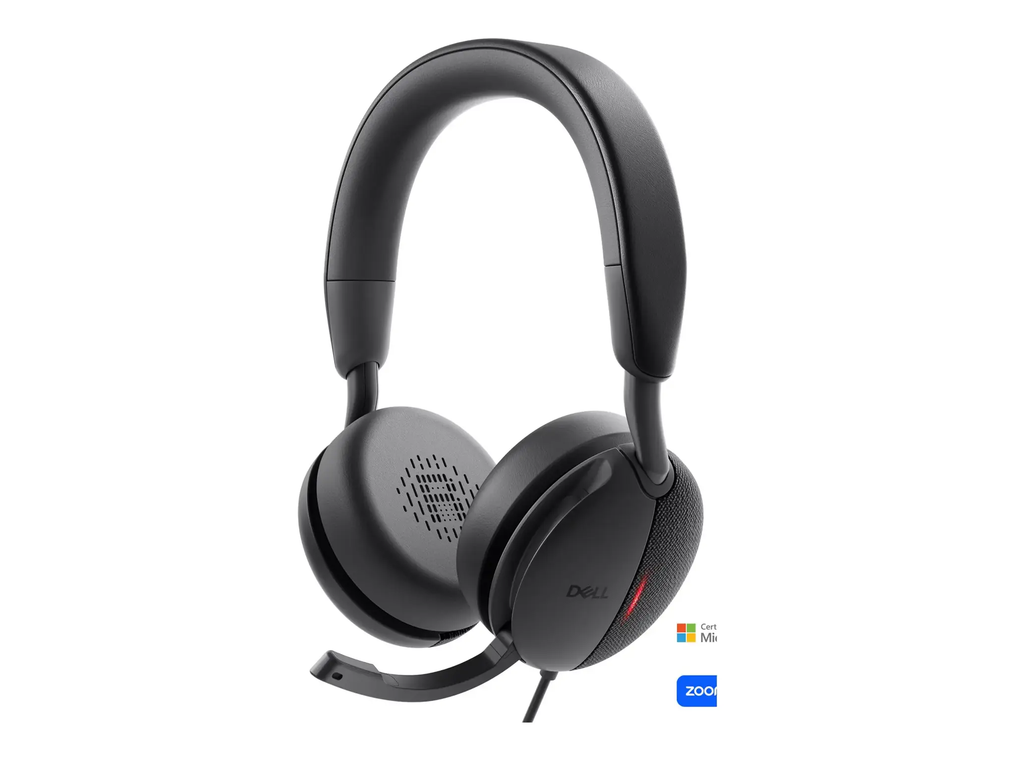 DELL WH5024, Wired, Calls/Music, 20 - 20000 Hz, 189 g, Headset, Black