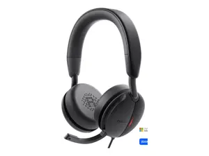 DELL WH5024, Wired, Calls/Music, 20 - 20000 Hz, 189 g, Headset, Black