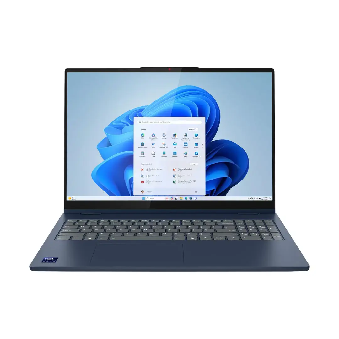 Lenovo IdeaPad 5 2-in-1 16IAL10 Intel Core Ultra 7 255U Hybrid (2-in-1) 40.6 cm (16") Touchscreen WUXGA 32 GB LPDDR5x-SDRAM 1 TB SSD Wi-Fi 6 (802.11ax) Windows 11 Home English Blue New Repack/Repacked