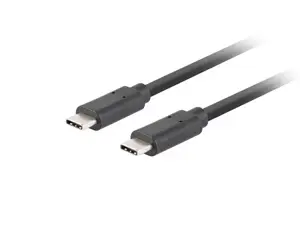 LANBERG kabelis USB-C M/M 3.2 Gen2 1,8 m 10Gb/s PD100W