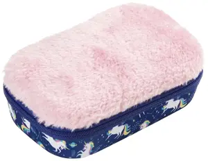 Penalas-pieštukinė  ZIPIT Fur Storage Box with Inner Pocket, FUB-D1, Vienaragis