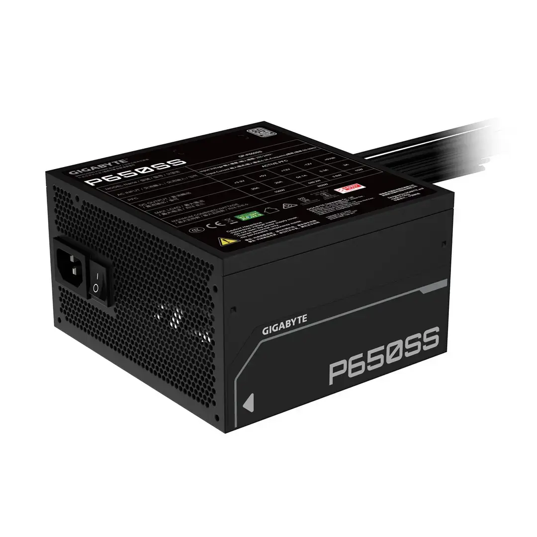 Maitinimo blokas GIGABYTE GP-P650SS, 650 W, 90