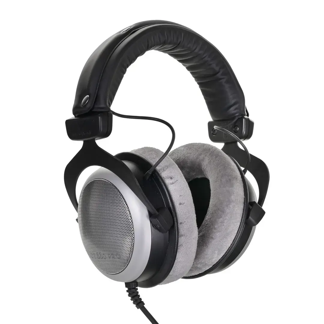 Beyerdynamic DT 880 PRO laidinės ausinės su ausinėmis ir juosta muzikai Juoda, sidabrinė