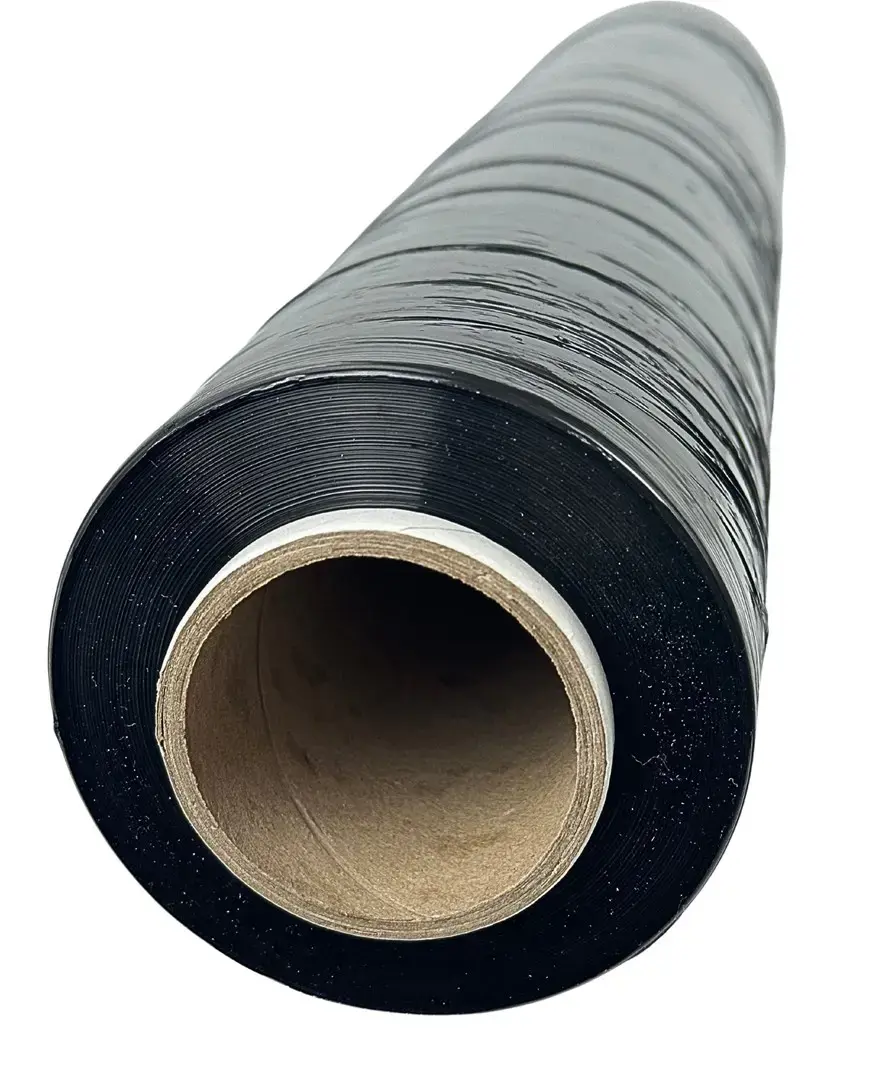 BSTech Stretch film black 23mic 1.5/1.2