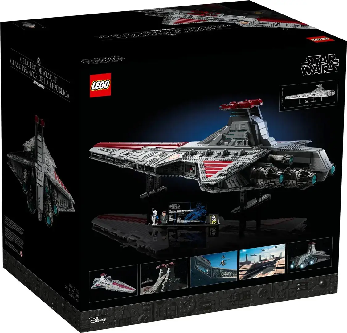 LEGO STAR WARS 75367 Venator-class Republic Attack Cruiser (Ultimate Collector Series)