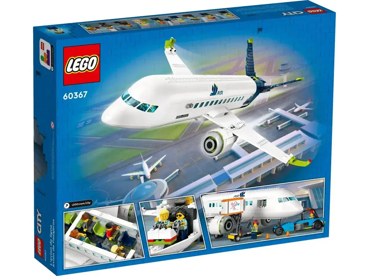 LEGO CITY 60367 PASSENGER AIRPLANE