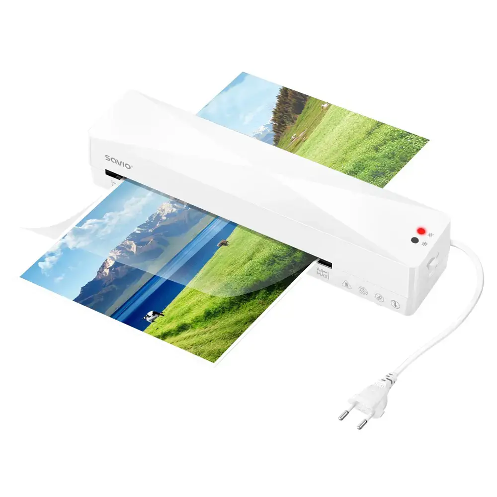 Savio LR-01/W laminator Cold/hot laminator 320 mm/min White