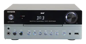 Aiwa MSBTU-700DAB home audio system Home audio micro system 25 W Arctic blue, Black