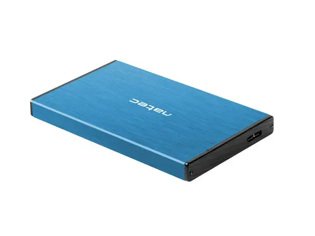 NATEC NKZ-1280 "Natec" išorinis korpusas RHINO GO, skirtas 2,5 SATA, USB 3.0, mėlynas
