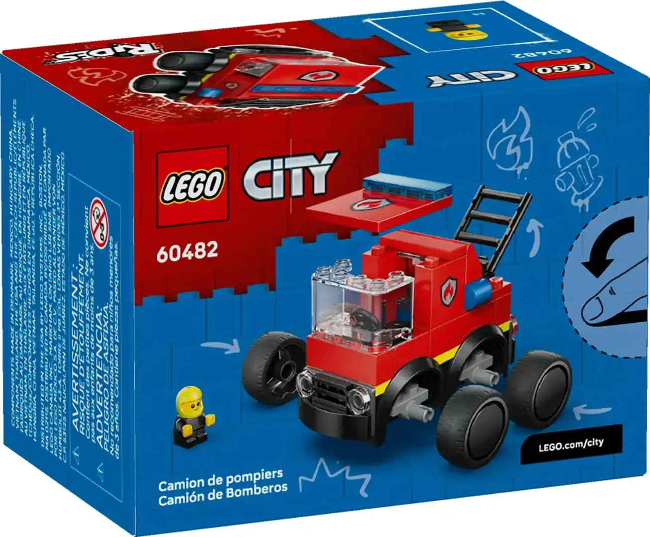 LEGO CITY 60482 Rides - Fire Truck