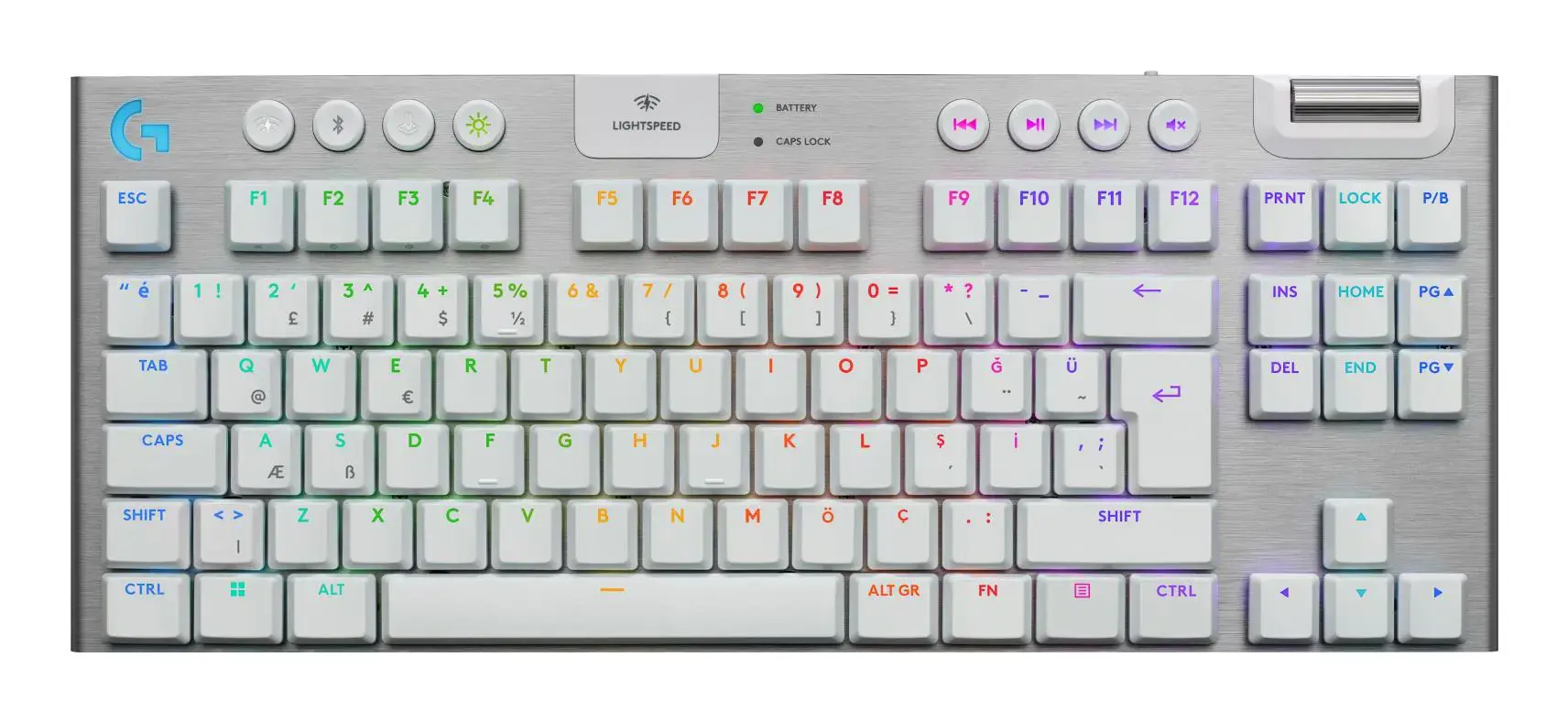 KEYBOARD WRL G915 X LIGHTSPEED/TKL WHITE 920-012737 LOGITECH