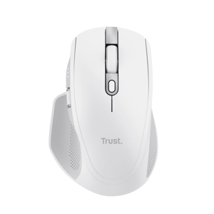 Trust Ozaa+, Right-hand, Optical, RF Wireless + Bluetooth, 3200 DPI, White