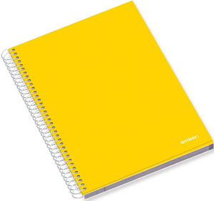 A5 PP Cover 80F 70G Ambar School Sq