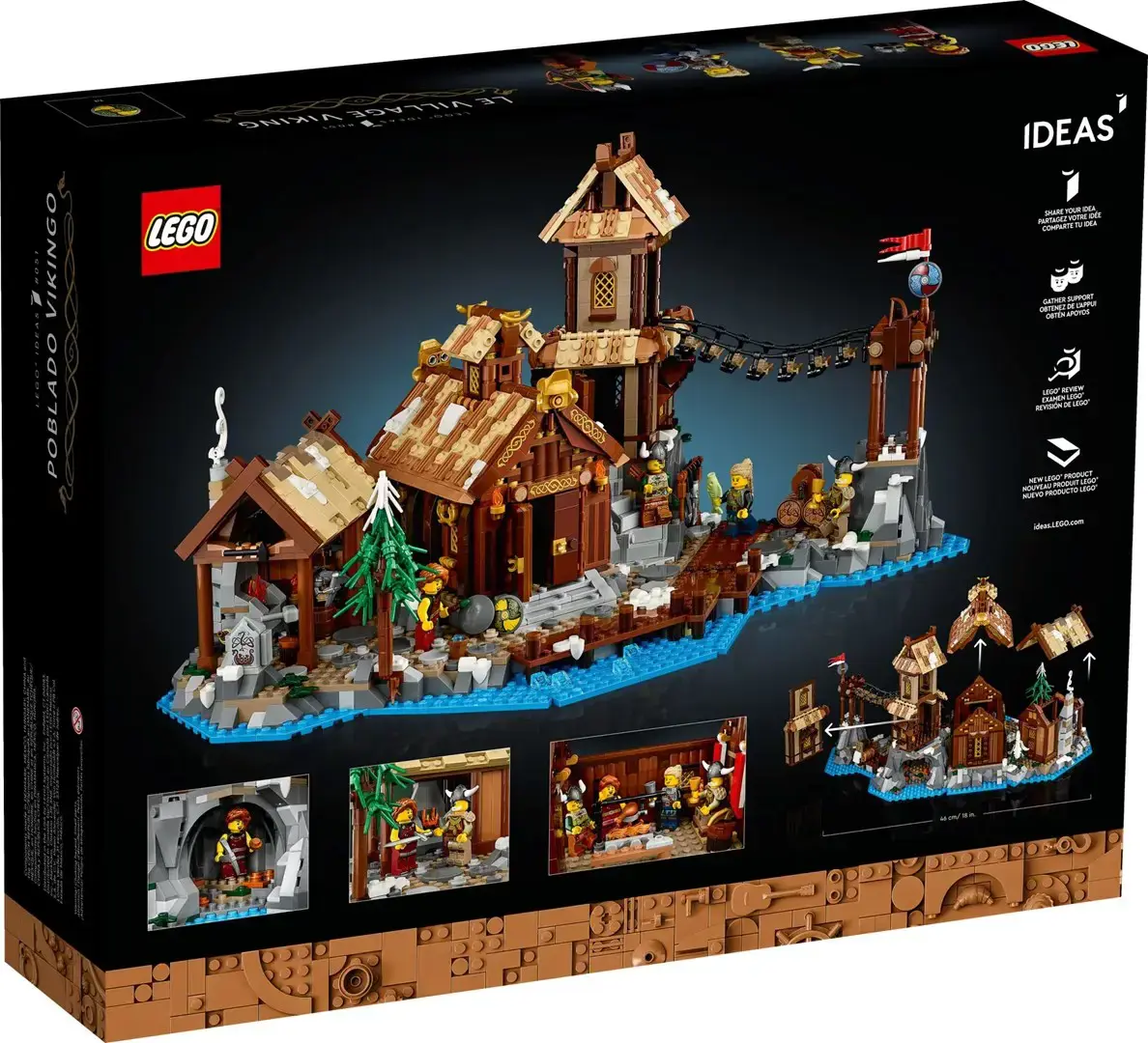 LEGO IDEAS 21343 VIKING VILLAGE