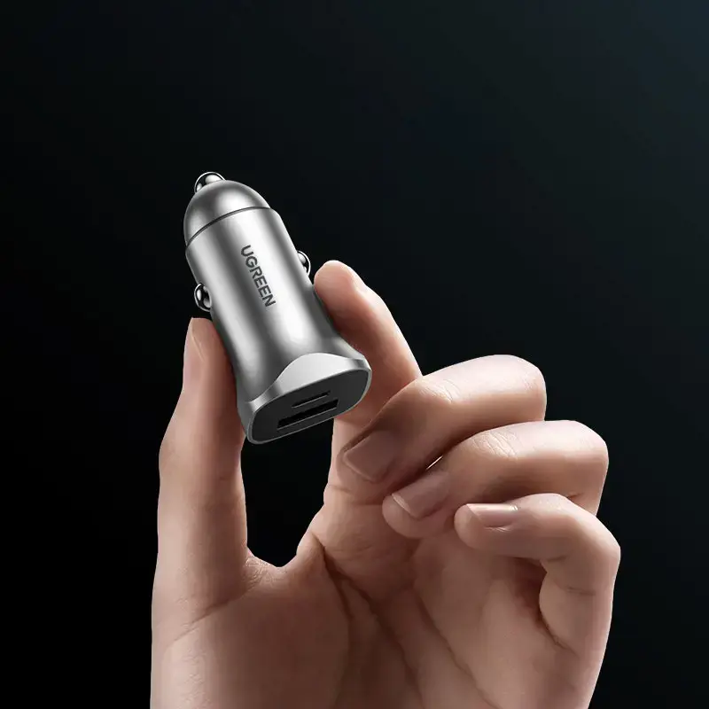 Ugreen 30780, Automatinis, Cigarų žiebtuvėlis, 12 V, juodas