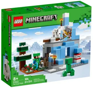 LEGO MINECRAFT 21243 UŽŠALDYTOS VIRŠŪNĖS