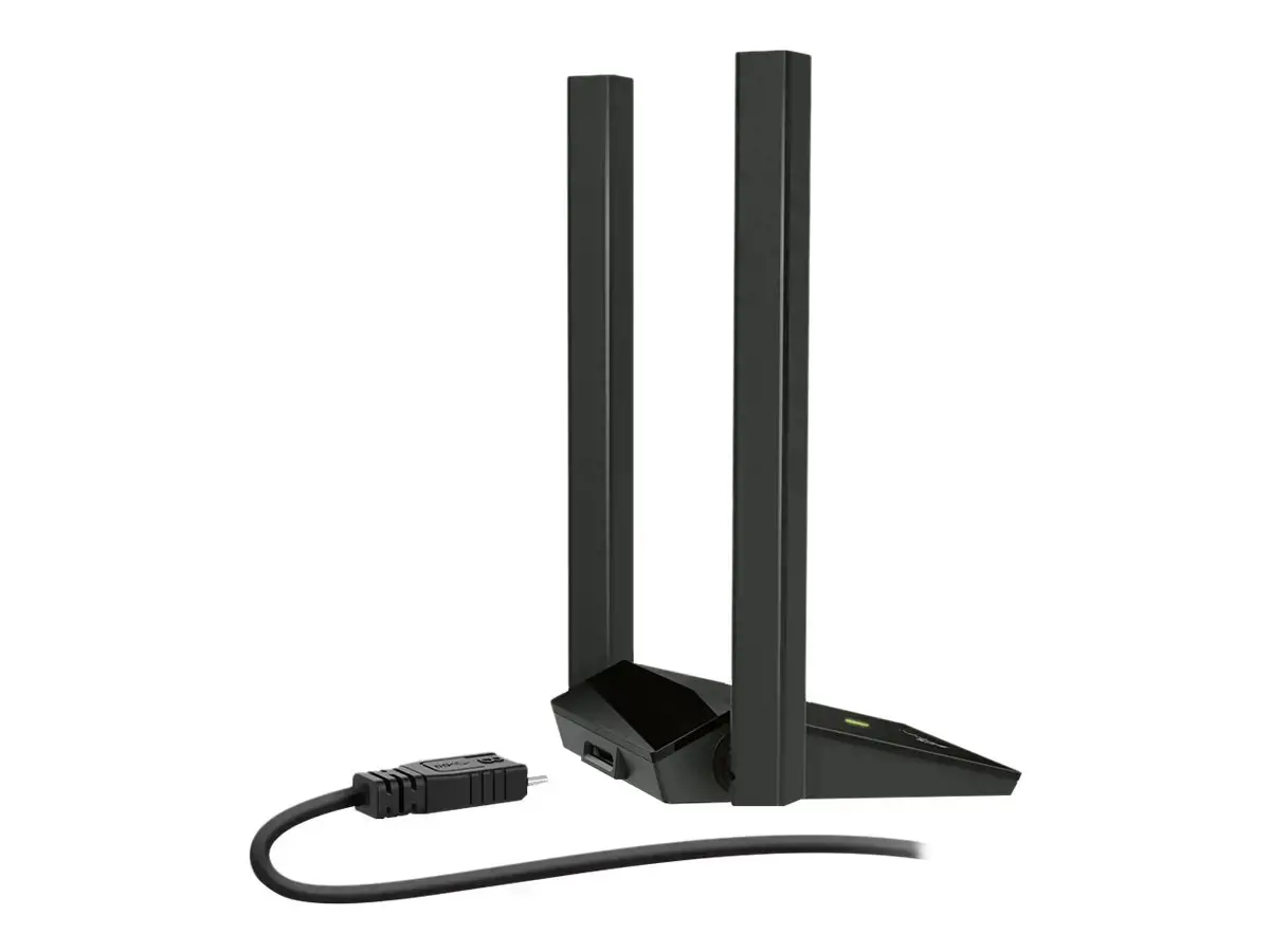 TP-LINK Archer T4U Plus AC1300 WiFi USB adapteris 2x didelio stiprumo išorinės antenos USB 3.0 MU-MIMO