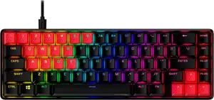 "HyperX" guminiai klavišų dangteliai, klaviatūros dangtelis, termoplastinis elastomeras (TPE), 1,4 …