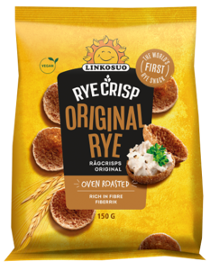 Ruginiai duonos traškučiai LINKOSUO Original, 150 g