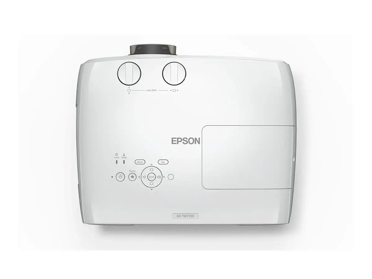 "Epson EH-TW7100", 3000 ANSI liumenų, 3LCD, 2160p (3840x2160), 100000:1, 16:9, 1016-12700 mm (40-500")