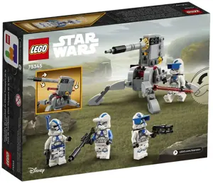 LEGO STAR WARS 75345 501-OJO KLONŲ BŪRIO KOVINĖ PAKUOTĖ