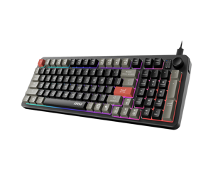 MSI FORGE GK110 US | Gaming keyboard | Wired | US | Black | USB 2.0 | Membrane