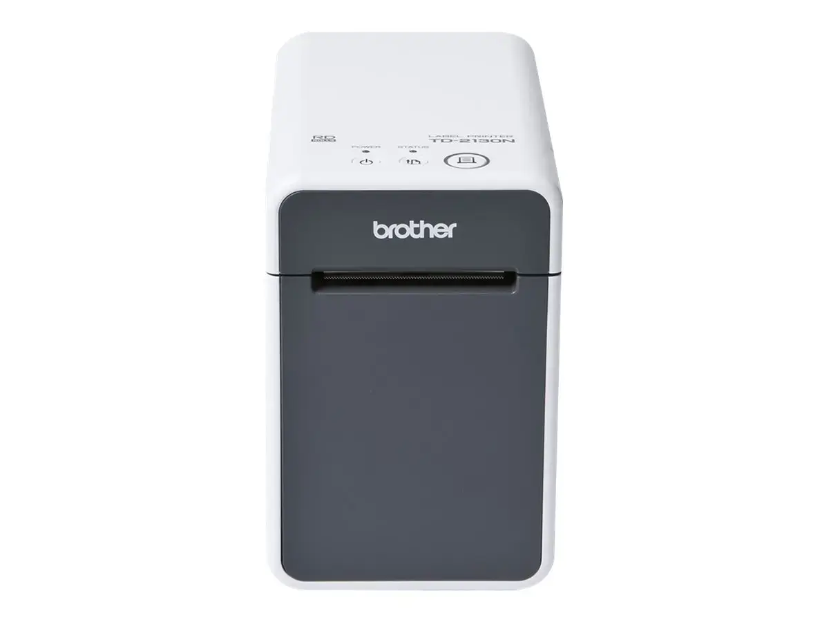 Brother TD-2135N, tiesioginio terminio spausdinimo, 300 x 300 DPI, 152,4 mm/s, laidinis ir belaidis, pilkas, baltas