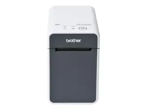 Brother TD-2135N, tiesioginio terminio spausdinimo, 300 x 300 DPI, 152,4 mm/s, laidinis ir belaidis, pilkas, baltas
