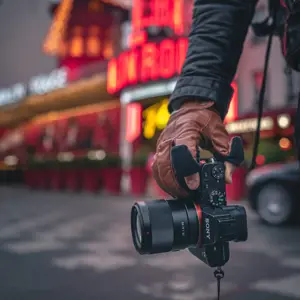 "Vallerret Urbex" fotografavimo pirštinės XL, rudos spalvos