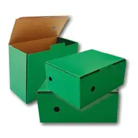 Archyvinė dėžė SMLT, 150x350x250mm, žalia, ekologiška  0830-310