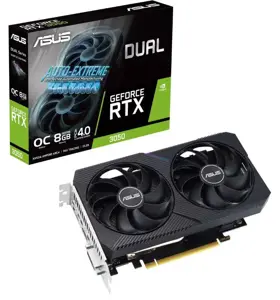 ASUS Video Card NVIDIA GeForce RTX 3050 PCI Express 4.0 8GB GDDR6 128-bit Digital Max Resolution 76…