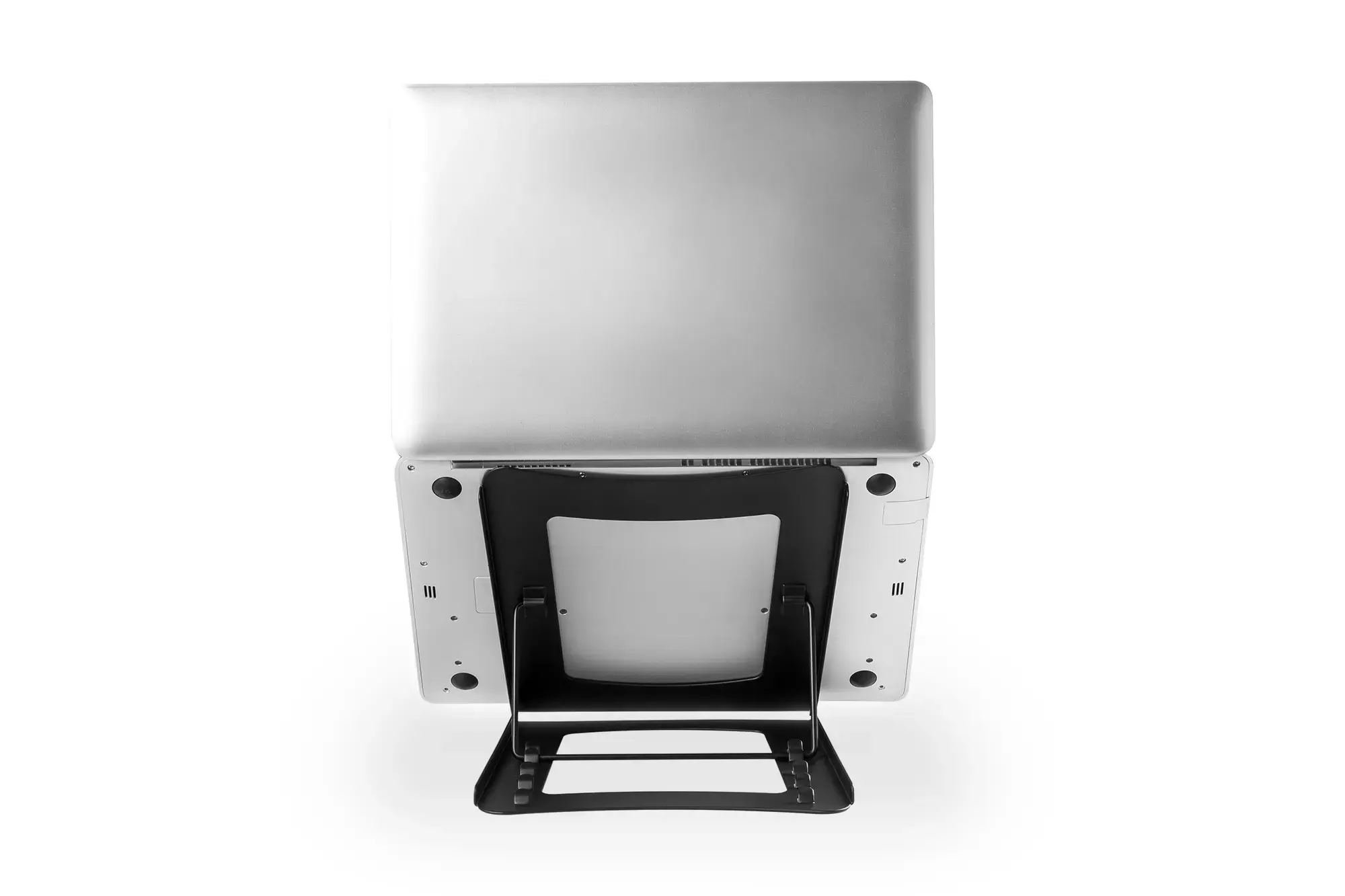 DIGITUS DA-90368 DIGITUS sulankstomas plieninis nešiojamojo kompiuterio / planšetinio kompiuterio nuo 10 iki 15 Reguliuojamas juodos spalvos stovas