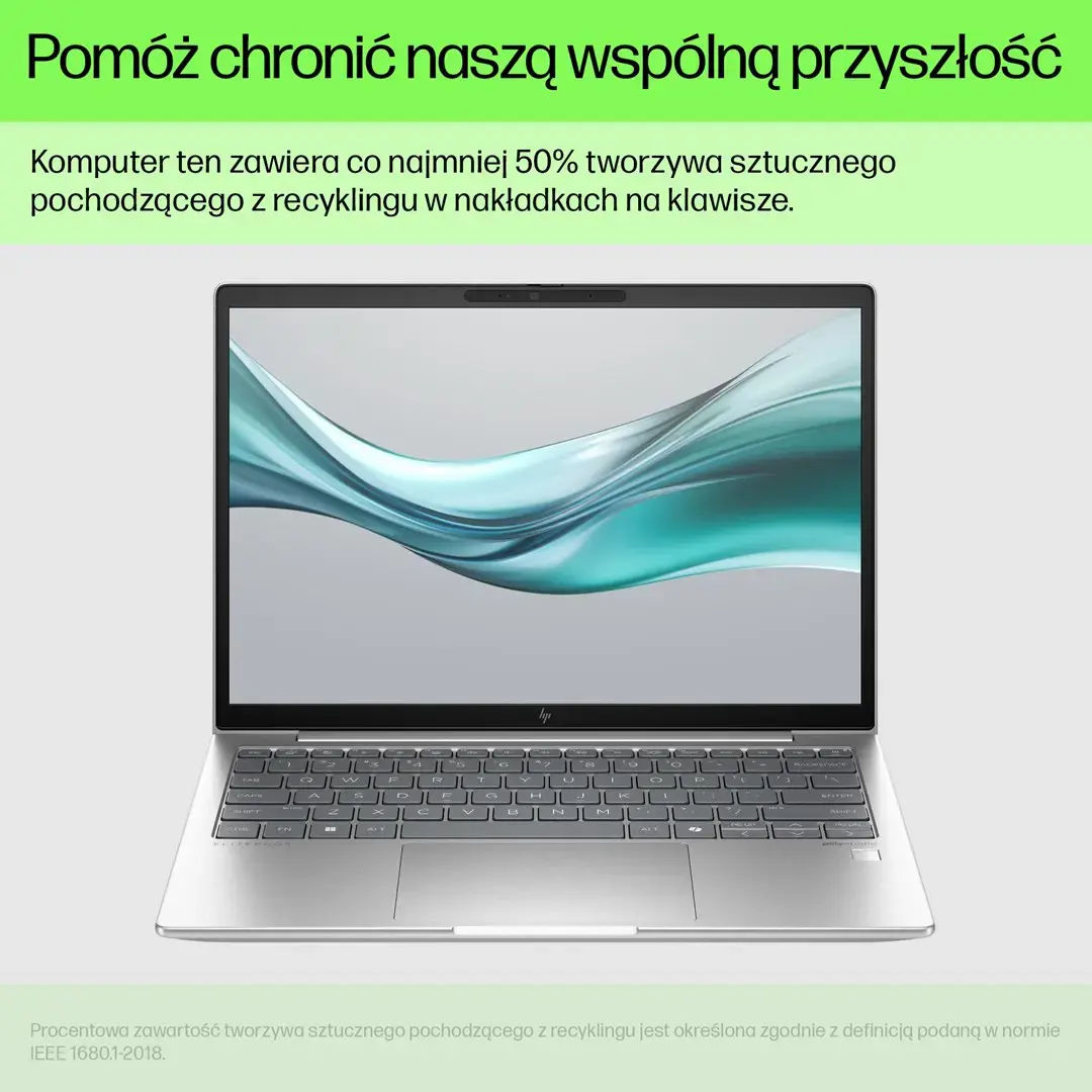 HP EliteBook 640 G11 Intel Core Ultra 5 135U Laptop 35.6 cm (14") WUXGA 16 GB DDR5-SDRAM 512 GB SSD Wi-Fi 6E (802.11ax) Windows 11 Pro AI PC Silver