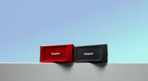 Kingston Technology 2TB XS1000 Red External USB 3.2 Gen 2 Portable Solid State Drive, 2 TB, USB Type-C, 3.2 Gen 2 (3.1 Gen 2), 1050 MB/s, Red