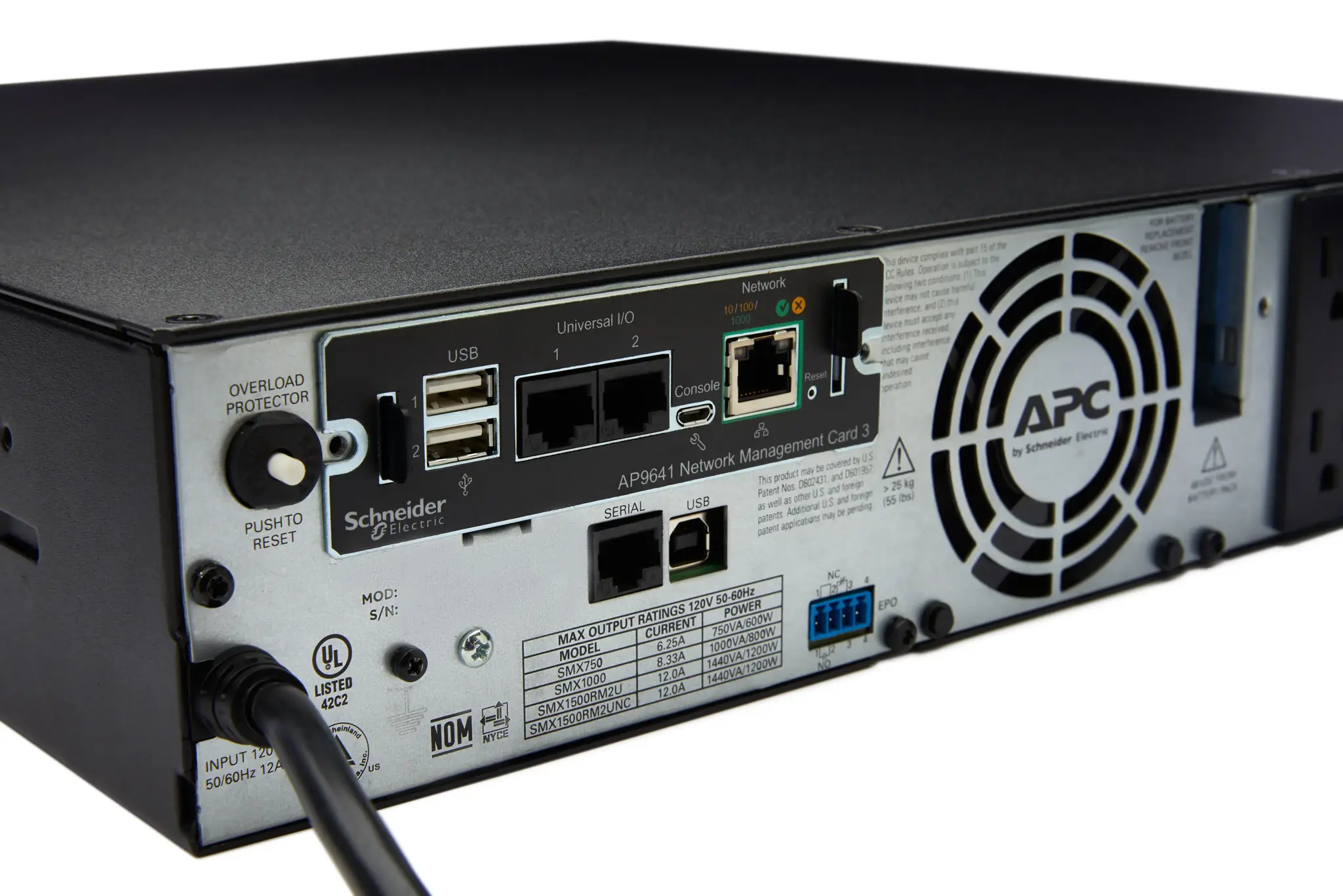 APC UPS NTWK MGMT CARD POWERCHUTE, Tinklo valdymo kortelė, SmartSlot