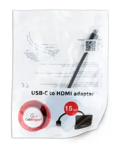 GEMBIRD A-CM-HDMIF-01 Gembird USB-C ir HDMI adapteris, juodas