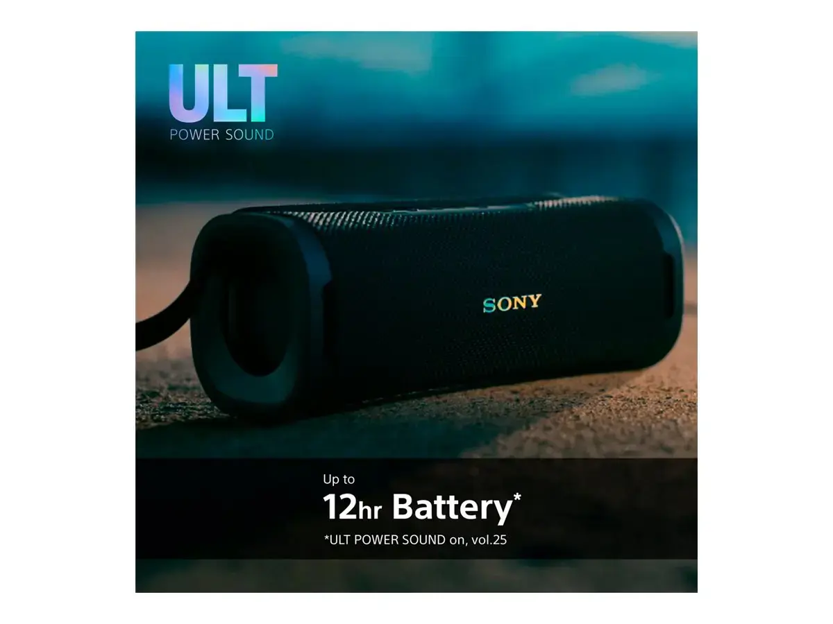 "Sony ULT" nešiojamasis "Bluetooth" garsiakalbis