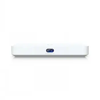 UBIQUITI CLOUD GATEWAY FIBER. DESKTOP 10G CLOUD GATEWAY WITH INTEGRATED POE SWITCH, SELECTABLE NVR STORAGE, AND FULL UNIFI APPLICATION SUPPORT (NO STORAGE)