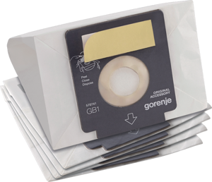 Gorenje | Vacuum cleaner paper bags, 5pcs | GB1PBU